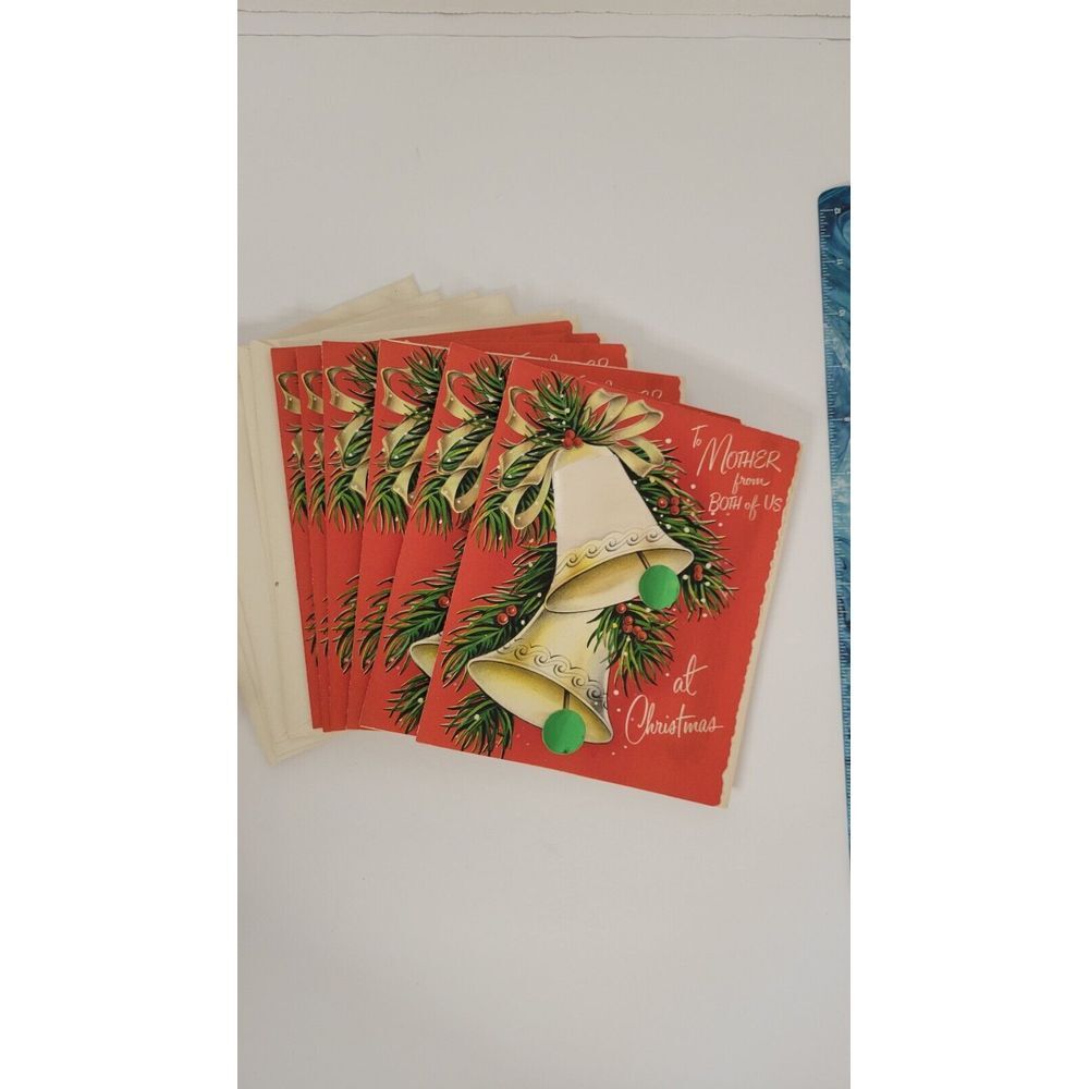 Ephemera ~ Stanley Dayton‎ Vintage Christmas Cards 6 in Original Box Unused